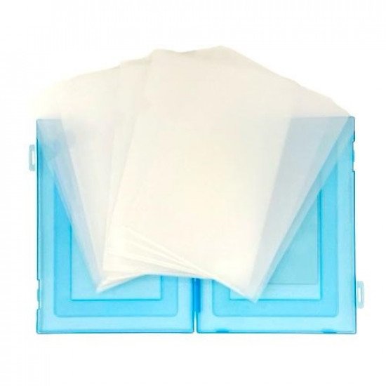 Document Holder Box With Plastic Lock, 30 Transparent Files Document Holder Box With Plastic Lock, 30 Transparent Files