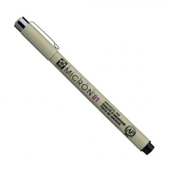 SAKURA PIGMA Micron Pen 01 Micron 0.25mm Black SAKURA PIGMA Micron Pen 01 Micron 0.25mm Black