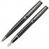 Set Pen Fountain and Ballpoint SCRIKSS Honour 38 Matte Black Chrome Blue Ink Set Pen Fountain and Ballpoint SCRIKSS Honour 38 Matte Black Chrome Blue Ink