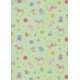 Children's Gift Wrapping Paper 2m x 70cm Children's Games Green Children's Gift Wrapping Paper 2m x 70cm Children's Games Green