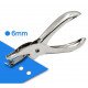 6mm Circular Single Hole Punch