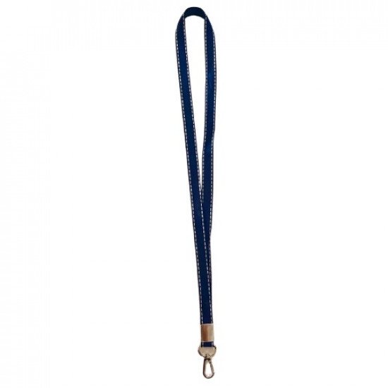 Card Holder Rope Blue Embroidered White Thread Iron Hanger Card Holder Rope Blue Embroidered White Thread Iron Hanger