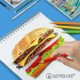 كراسة رسم للالوان الزيتية A3 بسلك 30 ورقة 160 جرام ACMELIAE كراسة رسم للالوان الزيتية A3 بسلك 30 ورقة 160 جرام ACMELIAE