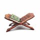 Wooden Engraved Floor Quran Stand, Large Size 18 Inches Wooden Engraved Floor Quran Stand, Large Size 18 Inches