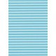 Gift Wrapping Paper Striped, 1m x 70 cm, Light Blue Gift Wrapping Paper Striped, 1m x 70 cm, Light Blue