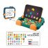 Whiteboard Children's Game with Magnetic Puzzle, English Numbers and Letters
