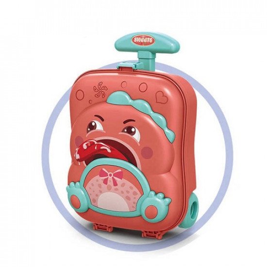 Children's Wheeled Bag Toy Ice Cream Tools Children's Wheeled Bag Toy Ice Cream Tools