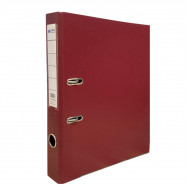 Plastic File A4 SIMBA 2 Rings 5cm Width Burgundy Plastic File A4 SIMBA 2 Rings 5cm Width Burgundy