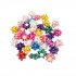 A collection of Small, Colorful Roses in A box for Gift Decoration A collection of Small, Colorful Roses in A box for Gift Decoration