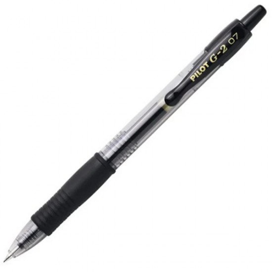 Pilot G2 Retractable Roller Ball Pen, 0.7 mm, Black Pilot G2 Retractable Roller Ball Pen, 0.7 mm, Black