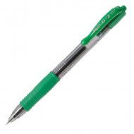Pilot G2 Retractable Roller Ball Pen, 0.7 mm, Green