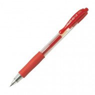Pilot G2 Retractable Roller Ball Pen, 0.5 mm, Red