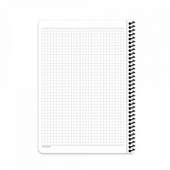 Wire Notebook Squares KESKIN 100 Sheets A4 Berries Design