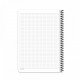 Wire Notebook Squares KESKIN 100 Sheets A4 Berries Design