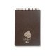 KESKIN 100 Sheet Lined A5 Wirebound Letter Book Linden KESKIN 100 Sheet Lined A5 Wirebound Letter Book Linden