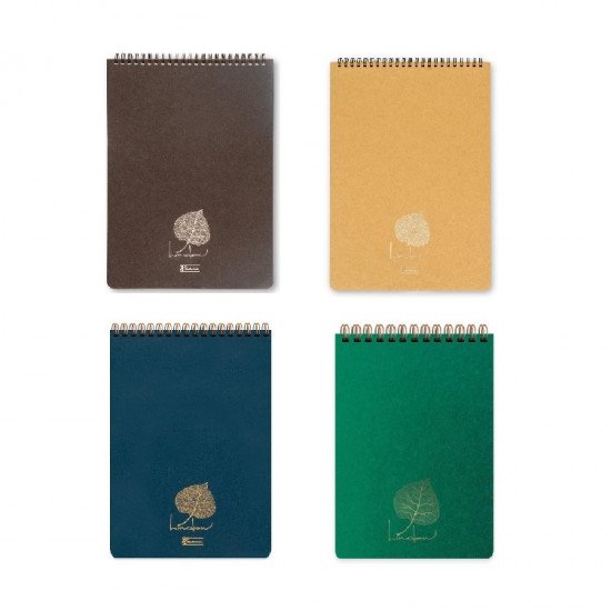 KESKIN 100 Sheet Lined A5 Wirebound Letter Book Linden KESKIN 100 Sheet Lined A5 Wirebound Letter Book Linden