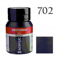 Acrylic Color AMSTERDAM 500 ml Lamp Black 702