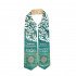 National Day Scarf, Our Pride is Our Nature, Green and White