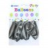 Balloons 6 Pcs Silver SIMBA Balloons 6 Pcs Silver SIMBA