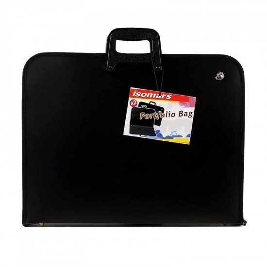 A2 Black Design Bag with Zipper 42 x 59 cm Isomars A2 Black Design Bag with Zipper 42 x 59 cm Isomars