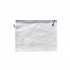 A5 Document Folder with Zipper Plastic Transparent Mesh