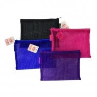 حافظة ادوات اورجنزا كاروهات بسحاب 22×16سم عدة الوان حافظة ادوات اورجنزا كاروهات بسحاب 22×16سم عدة الوان