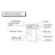 Shredder Machine Paper, CD, and Card COMIX S2812 Shredder Machine Paper, CD, and Card COMIX S2812
