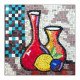 Ceramic Mosaic Set Vases ARTEBELLA 32×32 cm Ceramic Mosaic Set Vases ARTEBELLA 32×32 cm