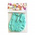 Party Balloons 6 Pcs Pastel Tiffany