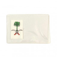 Personal ID Cover Nylon Transparent Kingdom Logo 9 x 6 cm Personal ID Cover Nylon Transparent Kingdom Logo 9 x 6 cm