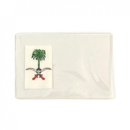 Personal ID Cover Nylon Transparent Kingdom Logo 9 x 6 cm Personal ID Cover Nylon Transparent Kingdom Logo 9 x 6 cm