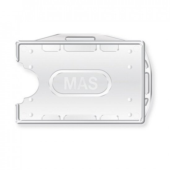 Card Holder Double Side MAS Transparent 25 Pieces Card Holder Double Side MAS Transparent 25 Pieces