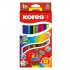 Wood Color Pencil Jumbo KORES With Sharpener 24 Color Wood Color Pencil Jumbo KORES With Sharpener 24 Color