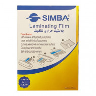 Laminating Film Size A4 125 Microns 100 Pieces SIMBA
