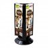 Menu Display Base Circular 3 Sides Curved Movable10x21cm Long Menu Display Base Circular 3 Sides Curved Movable10x21cm Long