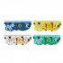 Ruler 12 cm Plastic Hundred 101 Dalmatians Disney's 4 Pieces Ruler 12 cm Plastic Hundred 101 Dalmatians Disney's 4 Pieces