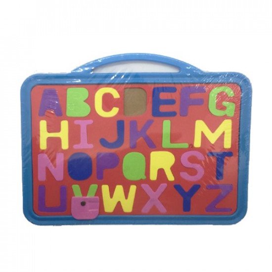 Kids board 30 x 20 cm two sides with sponge English letters Kids board 30 x 20 cm two sides with sponge English letters