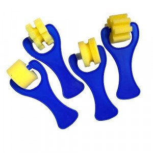   Sponge Burch Prominent Lines Small Shapes 4 Pieces