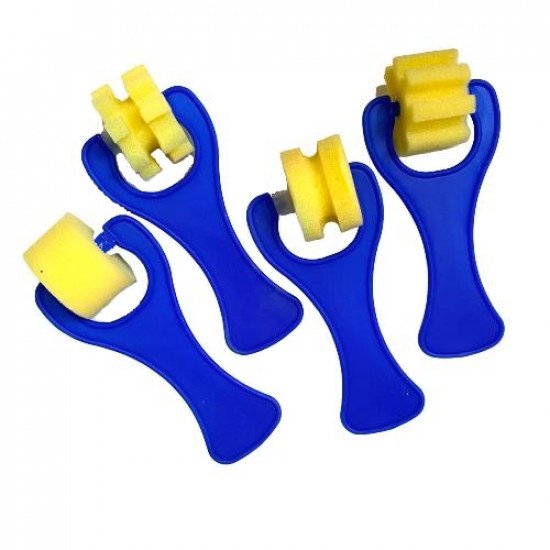   Sponge Burch Prominent Lines Small Shapes 4 Pieces