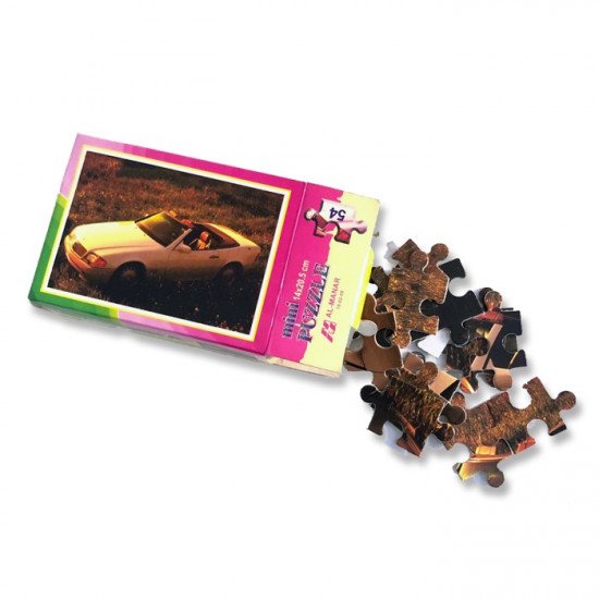 Mini Puzzle Set 6 Boxes Assorted Cars Mini Puzzle Set 6 Boxes Assorted Cars