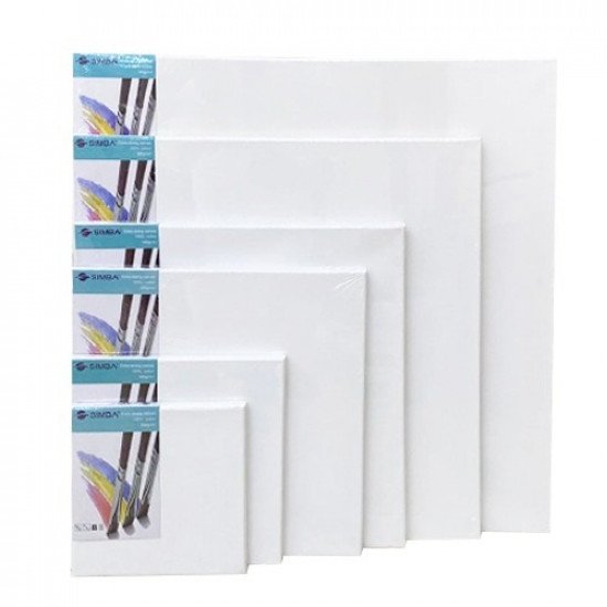 Canvas Board Squire 25x25 cm White Canvas Board Squire 25x25 cm White