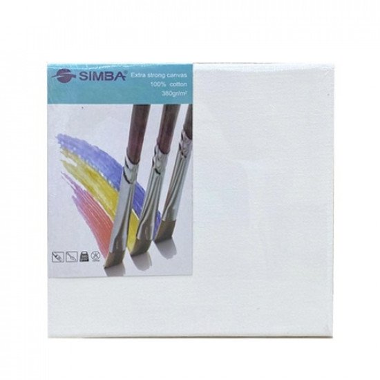 Canvas Board Squire 25x25 cm White Canvas Board Squire 25x25 cm White