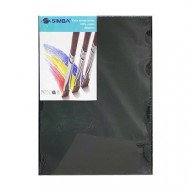 Canvas Board Rectangle 20x30 cm Black