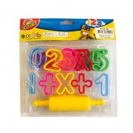 Clay Molds English Numbers