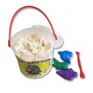  Paper Mache 100 g With Molds and Shaping Tool