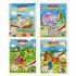 Group Magic Coloring Book with Drawings, Various Shapes Group Magic Coloring Book with Drawings, Various Shapes