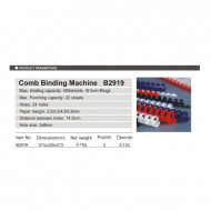 Binding Machine Big COMIX B2919