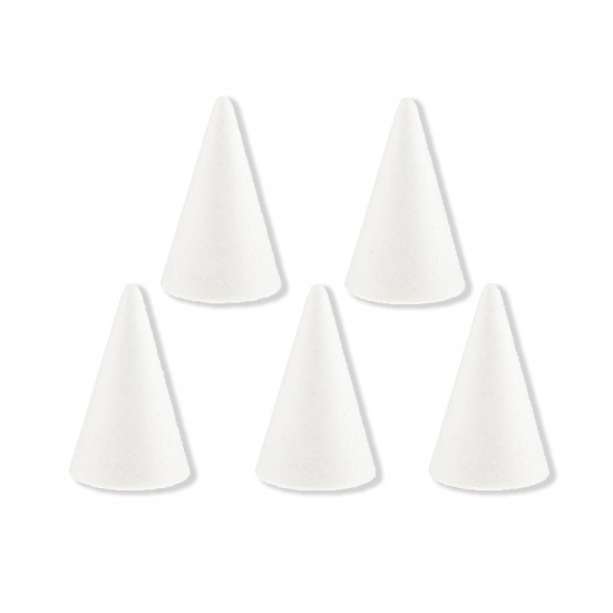  Foam Conical 11 cm 5 Pcs