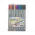 Fineliner Pen STA 10 color Plastic Box Fineliner Pen STA 10 color Plastic Box