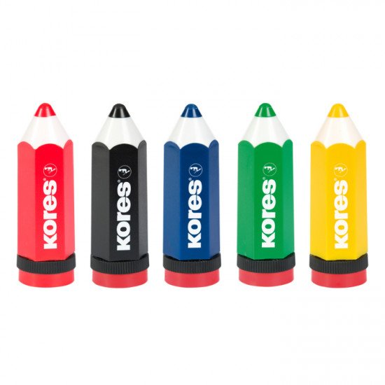 Sharpener KORES Pencil Shape One Hole Sharpener KORES Pencil Shape One Hole